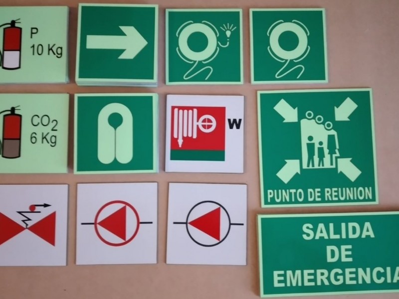 Confección de señalética