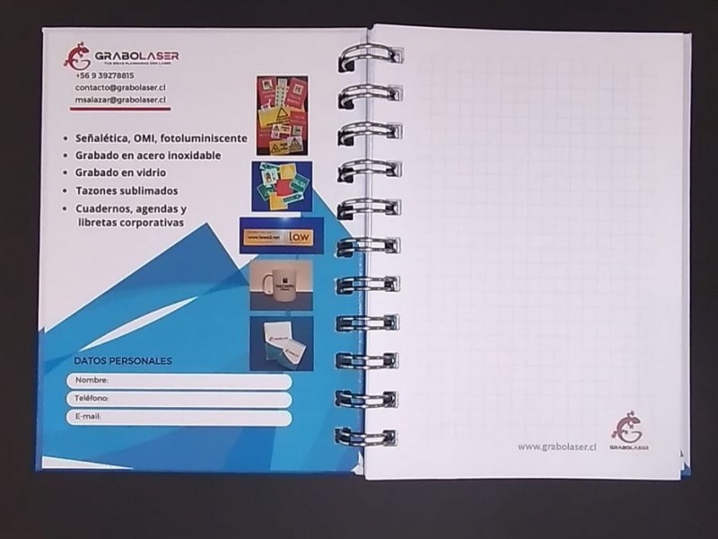 Cuadernos y libretas Corporativas